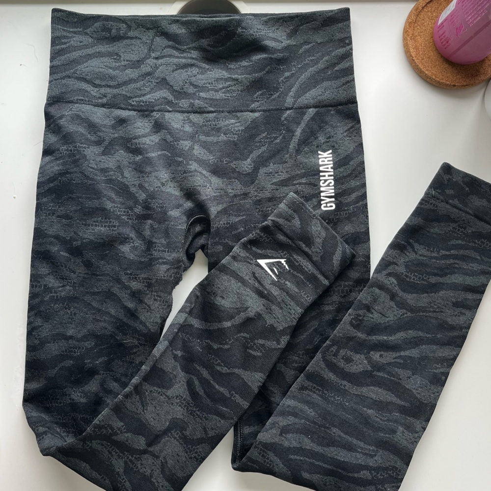 Gymshark Adapt Animal Seamless Leggings - Black